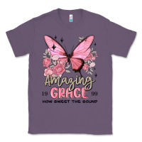 Lavender amazing grace how sweet the sound butterfly Classic Tee - MaliasSmallBusiness