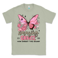 Matcha amazing grace how sweet the sound butterfly Classic Tee - MaliasSmallBusiness