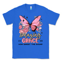 True Royal amazing grace how sweet the sound butterfly Classic Tee - MaliasSmallBusiness