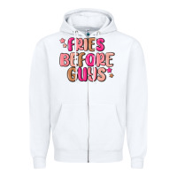 White fries before guys Zipper Hoodie - MaliasSmallBusiness