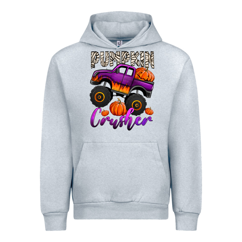 Pumpkin Crusher Monster Truck Urban Hoodie by Jasminsmagicworld | Teevron