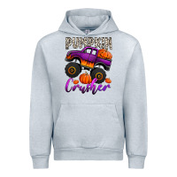 Heather Grey pumpkin crusher monster truck Urban Hoodie - Jasminsmagicworld