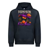 Navy pumpkin crusher monster truck Urban Hoodie - Jasminsmagicworld