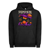 Pigment Black pumpkin crusher monster truck Urban Hoodie - Jasminsmagicworld