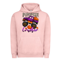 Pigment Salmon pumpkin crusher monster truck Urban Hoodie - Jasminsmagicworld