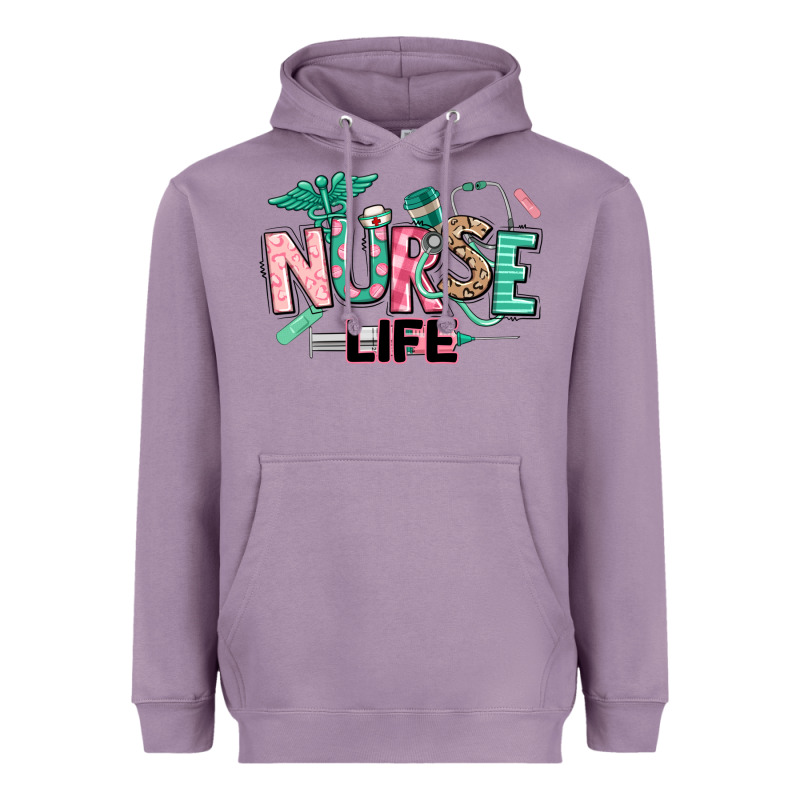 Nurse Life Heavyweight Hoodie by texasbilliewilder | Teevron