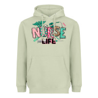 Matcha nurse life Heavyweight Hoodie - texasbilliewilder