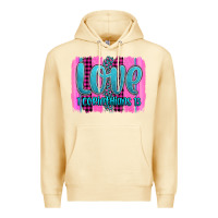 Pina Colada love corinthians 13 valentine's day brushstroke Premium Hoodie - AdoDesignShop