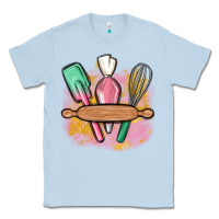 Dusty Blue customized kitchen elements Classic Tee - MaliasSmallBusiness