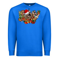 True Royal christmas joy highland cow Premium Sweatshirt - CowhideDigitalArt
