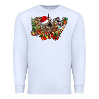 White christmas joy highland cow Premium Sweatshirt - CowhideDigitalArt