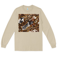 Mushroom leopard and cowhides Long Sleeve Tee - BarkalooDesign