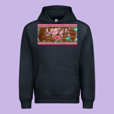 Western Nurse Love  Caduceus And Arrow License Plate Template Urban Hoodie Designed By Barkaloodesign