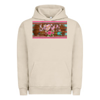 Pigment French Oak western nurse love  caduceus and arrow license plate template Urban Hoodie - BarkalooDesign