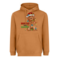 Meerkat merry and bright toy poodle Heavyweight Hoodie - RanaPortraitStore