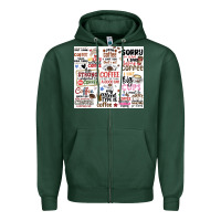 Sports Green funny coffee quotes Zipper Hoodie - MaliasSmallBusiness
