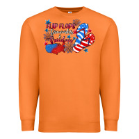 Carrot Flip flops fireworks & freedom 4th of july Premium Sweatshirt - CowGirlArtShop