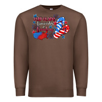 Chestnut Flip flops fireworks & freedom 4th of july Premium Sweatshirt - CowGirlArtShop