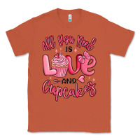 Copper all you need is love and cupcakes valentines day Classic Tee - MaliasSmallBusiness