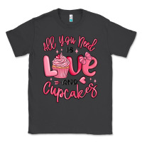 Smoke all you need is love and cupcakes valentines day Classic Tee - MaliasSmallBusiness