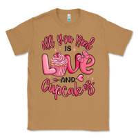 Toasted Coconut all you need is love and cupcakes valentines day Classic Tee - MaliasSmallBusiness