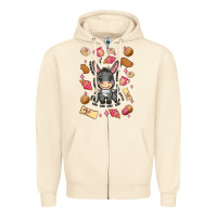 Sandshell mi donkey mexican concha Zipper Hoodie - MaliasSmallBusiness