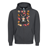 Smoke mi donkey mexican concha Zipper Hoodie - MaliasSmallBusiness
