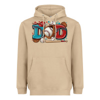 Mushroom dad baseball Heavyweight Hoodie - Zillion Design Studio