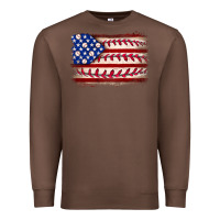 Chestnut Baseball American flag Premium Sweatshirt - Neo Western