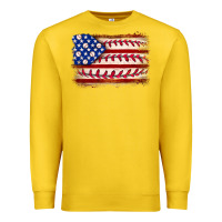 Lemon Baseball American flag Premium Sweatshirt - Neo Western