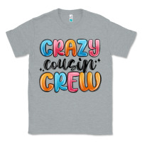 Heather Grey crazy cousin crew Classic Tee - MaliasSmallBusiness