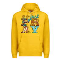 Lemon just pray western sunflowers Premium Hoodie - AdoDesignShop