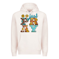 Pale Pink just pray western sunflowers Premium Hoodie - AdoDesignShop