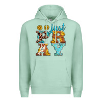 Seafoam just pray western sunflowers Premium Hoodie - AdoDesignShop