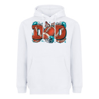 White dad American football Heavyweight Hoodie - Zillion Design Studio