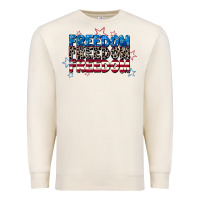 Sandshell Freedom freedom freedom 4th of july Premium Sweatshirt - CowGirlArtShop