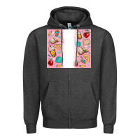 Charcoal Heather school Zipper Hoodie - MaliasSmallBusiness