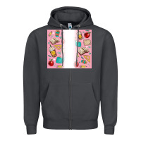 Smoke school Zipper Hoodie - MaliasSmallBusiness