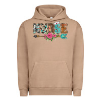 Pigment Burro western nurse arrow floral Urban Hoodie - BarkalooDesign