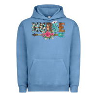 Western Nurse Arrow Floral Urban Hoodie | Teevron