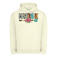 Pigment Pistachio western nurse arrow floral Urban Hoodie - BarkalooDesign