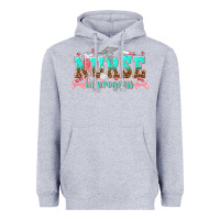 Heather Grey nurse in progress tbw Heavyweight Hoodie - texasbilliewilder
