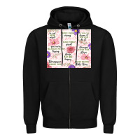 Black positive quotes Zipper Hoodie - MaliasSmallBusiness