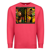 Cardinal juneteenth tumbler Premium Sweatshirt - HRA Design Shop