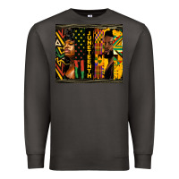 Smoke juneteenth tumbler Premium Sweatshirt - HRA Design Shop
