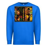 True Royal juneteenth tumbler Premium Sweatshirt - HRA Design Shop