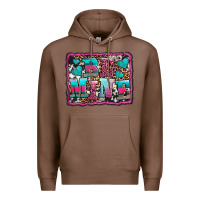 Chestnut be mine western valentine's day Premium Hoodie - AdoDesignShop