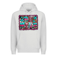 Dove Grey be mine western valentine's day Premium Hoodie - AdoDesignShop