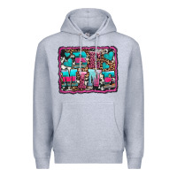 Heather Grey be mine western valentine's day Premium Hoodie - AdoDesignShop