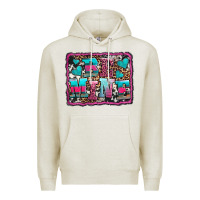 Oatmeal Heather be mine western valentine's day Premium Hoodie - AdoDesignShop